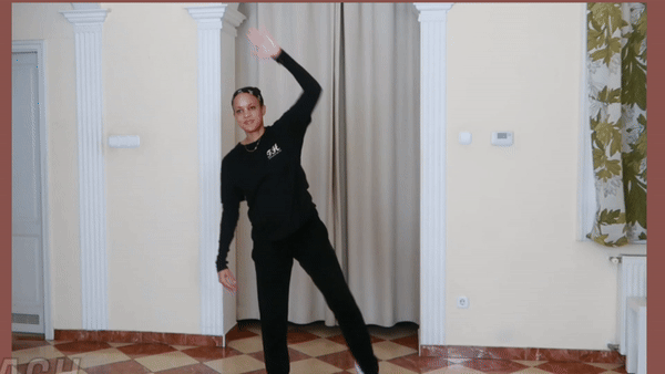 standing core exercise for sensitive backs