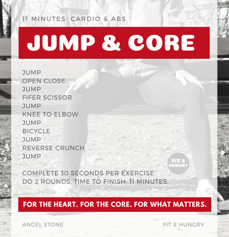 CORE_ jump rope workout for fat loss and flat abs