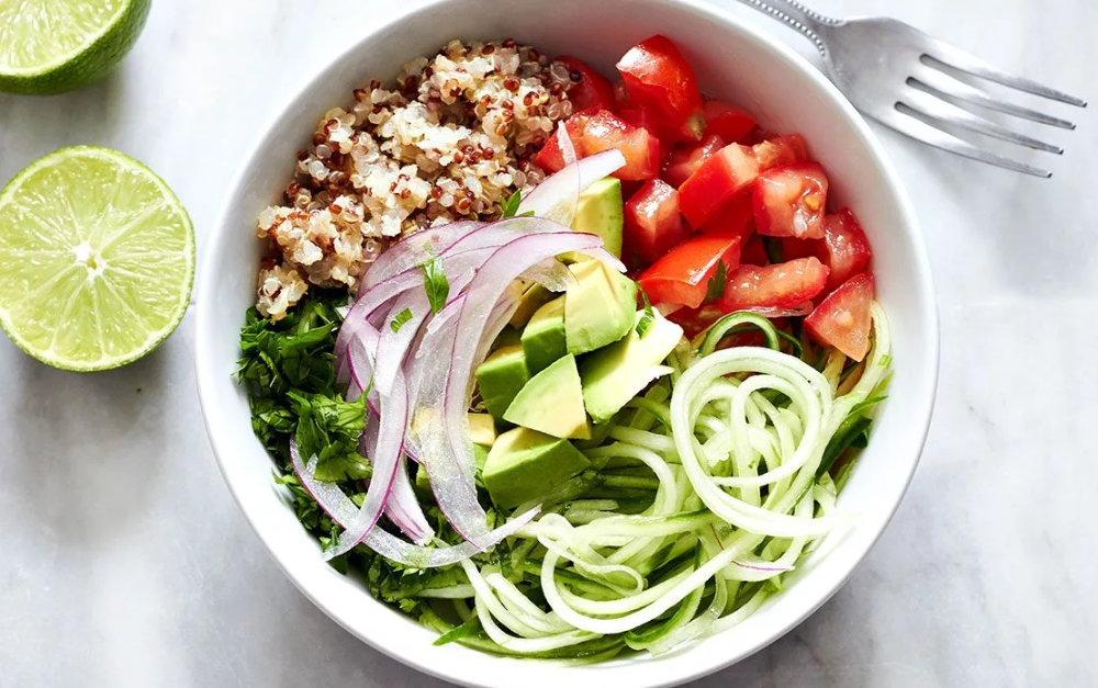 quinoa cucumber noodles_easy refreshing cucumber recipe meals and drinks-fitandhungry