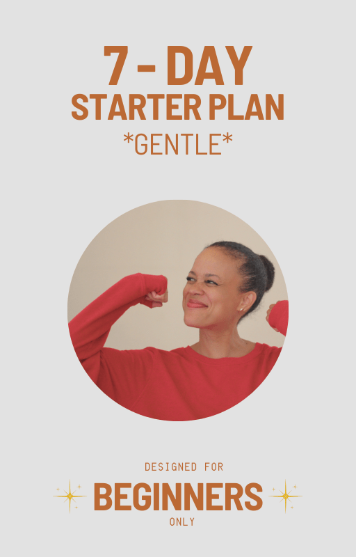 beginner 7 day plan coach angel only 7 minutes a day low impact no jumping